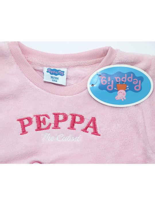 Peppa Pig Bluză pentru copii Cu mâneci lungi Roz