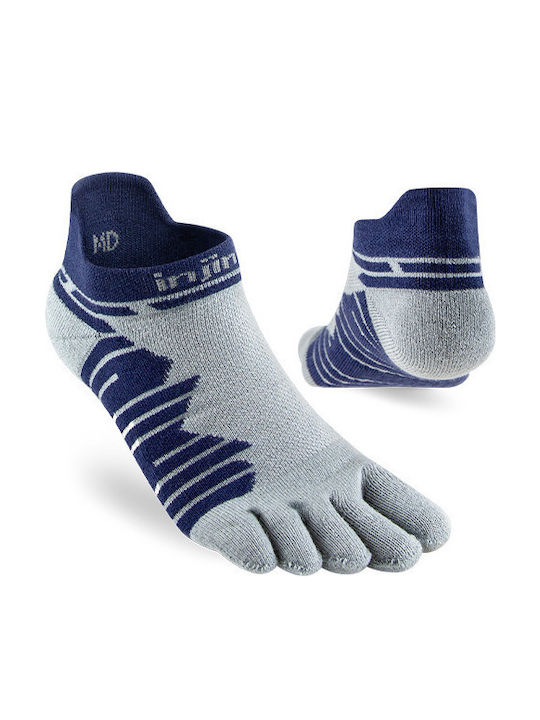 Injinji Ultra Run Techical Running Κάλτσες Γκρι
