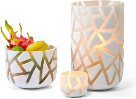 Philippi Decorative Vase White 18x31cm