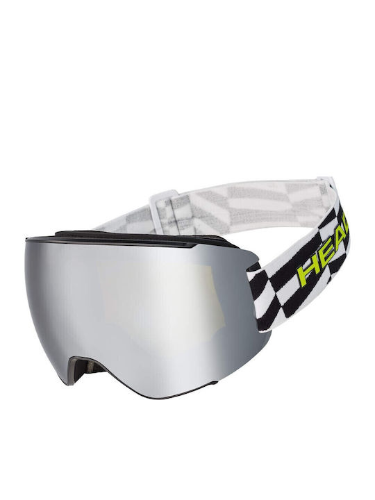 Head Sentinel Μάσκα Σκι & Snowboard Ενηλίκων Πολύχρωμη με Φακό Καθρέπτη σε Γκρι Χρώμα