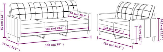Set de Sufragerie 3-Seater & 2-Seater
