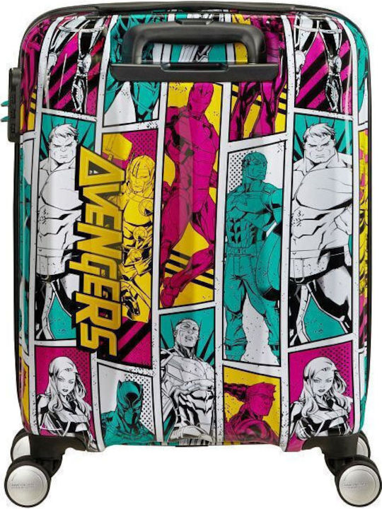American Tourister Marvel Legends Kinder Kabinen Hartkoffer Rot mit 4 Rädern Höhe 55cm