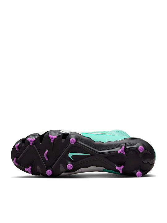 Nike Phantom GX Pro DF Ποδοσφαιρικά Παπούτσια με Τάπες FG Λευκά