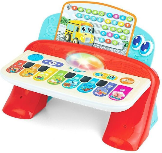 Winfun Musical Instrument Piano with Music, Light, and Sounds for 12++ Months