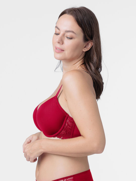 Demi Rot Σουτιέν mit Bügel 2Pack