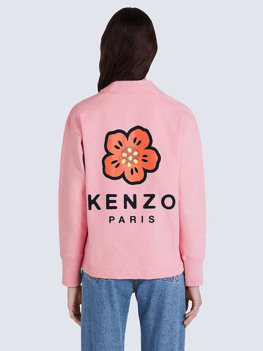 Kenzo Women's Cardigan with Buttons Pink