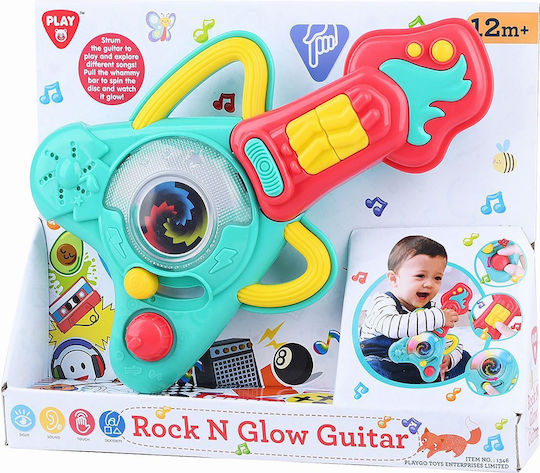 Playgo Musical Instrument Guitar with Music for 36++ Months