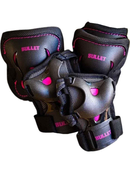Bullet Children's Protective Gear Set for Rollers Black
