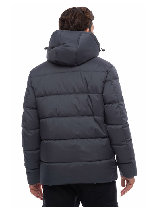 Be:Nation Jacket Puffer Charcoal