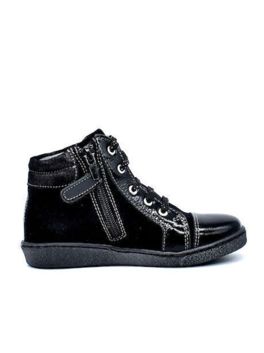 Arties Kids Leather Boots Black