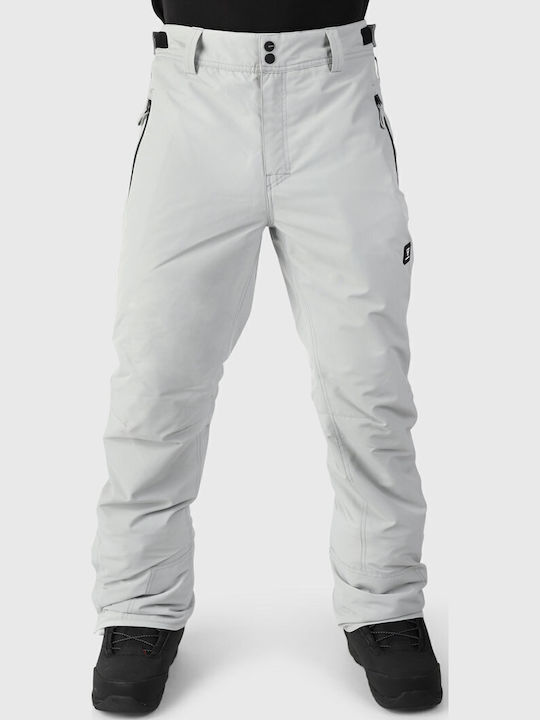 Brunotti Footrail 2321220109-9002 Pantaloni de schi și snowboard pentru bărbați Ski & Snowboard Coajă moale Gri