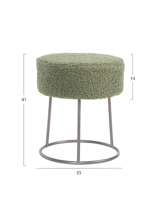 Stools For Living Room Upholstered with Fabric Karlo From Physics 1pcs 35x35x41cm