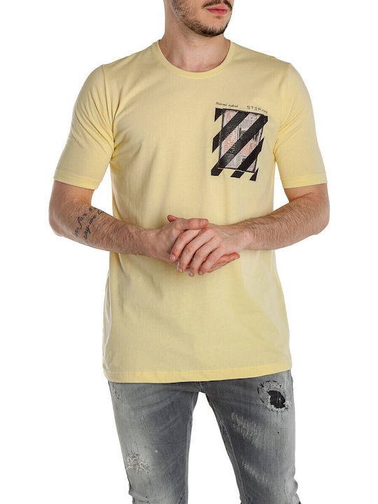 Polo Herrenbluse Kurzarm Gelbe