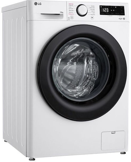 LG Πλυντήριο Ρούχων 10kg με Τεχνολογία Ατμού 1400 Στροφών TurboWash F4WR510S0W