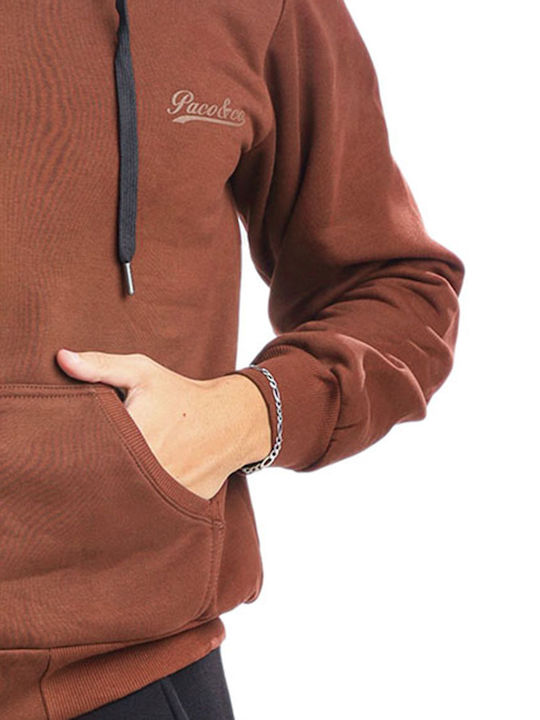 Brown Hoodie Sweatshirt