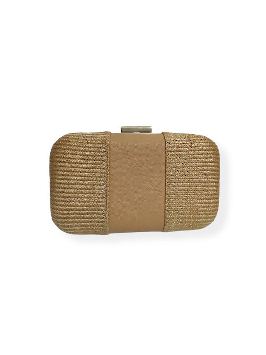 Verde 01-1327 Leather Women's Envelope Beige