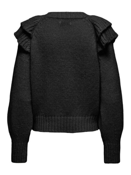 Only Women's Long Sleeve Sweater Black