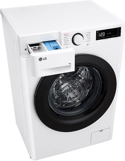 LG Пералня 8кг с Парна Технология 1200 Оборота AI DD F2WR508SBW