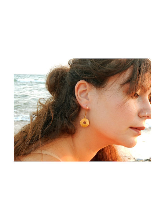 Polytimo Earrings made of Gold 14K