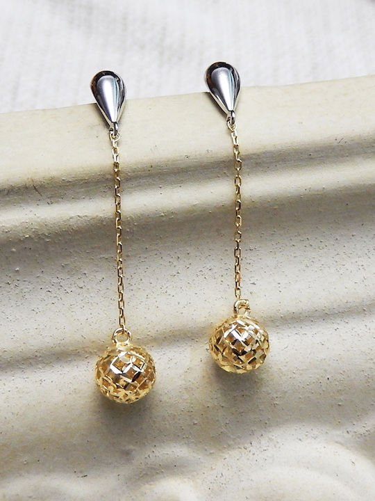 Art d or Earrings made of Gold 14K
