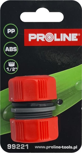 Proline 99221 Σύνδεσμος Σωλήνων Ποτίσματος 13x13mm Κόκκινο