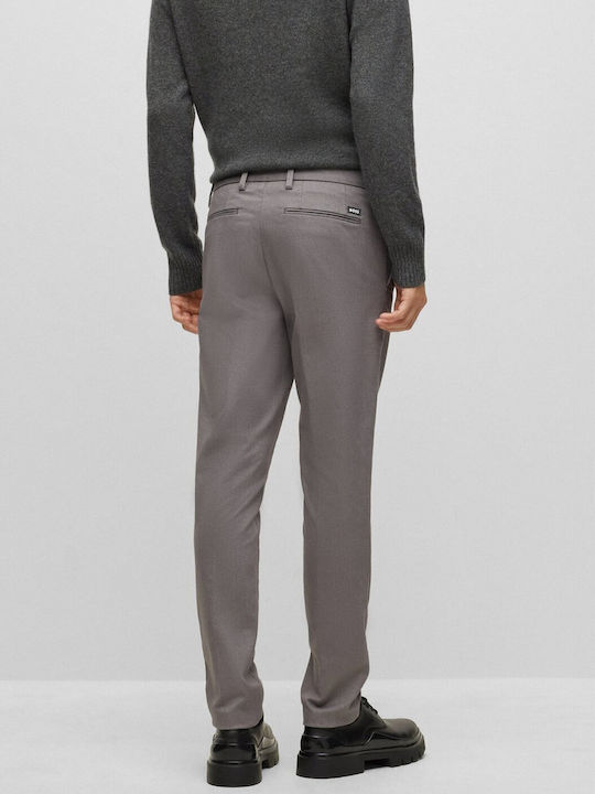 Hugo Boss Kaito1 Men's Trousers in Regular Fit Gray