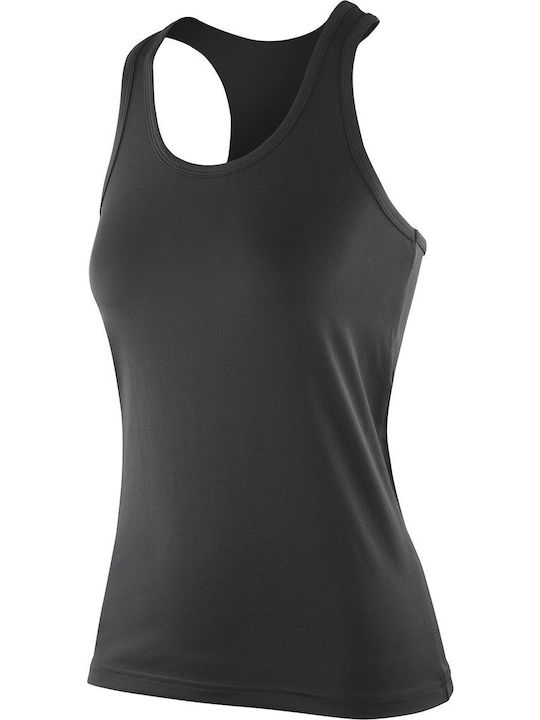 Spiro Softex S281F Black pentru Femei Bluză Fără mâneci Neagră