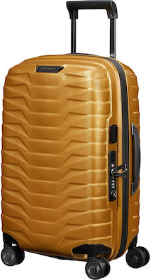 Samsonite Proxis Голям Куфар Твърд Жълт с 4 колела