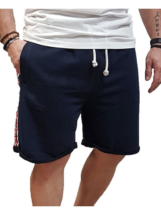 Αθλητική Ανδρική Βερμούδα Navy Μπλε