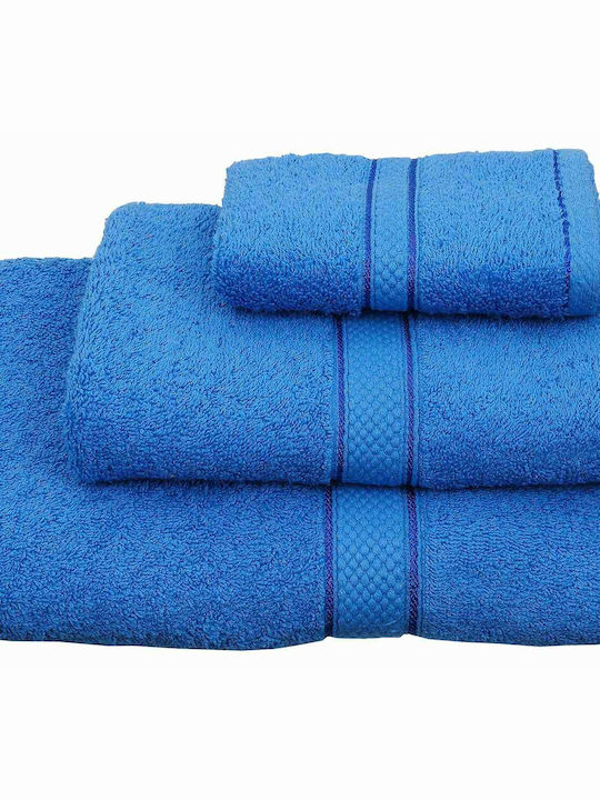 Viopros Hand Towel Classic 619482 30x50cm. Blue Weight 480gr/m²