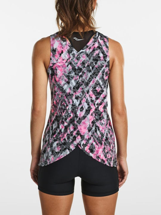 Saucony Daybreak Tanktop Women's Summer Blouse Sleeveless Multicolour