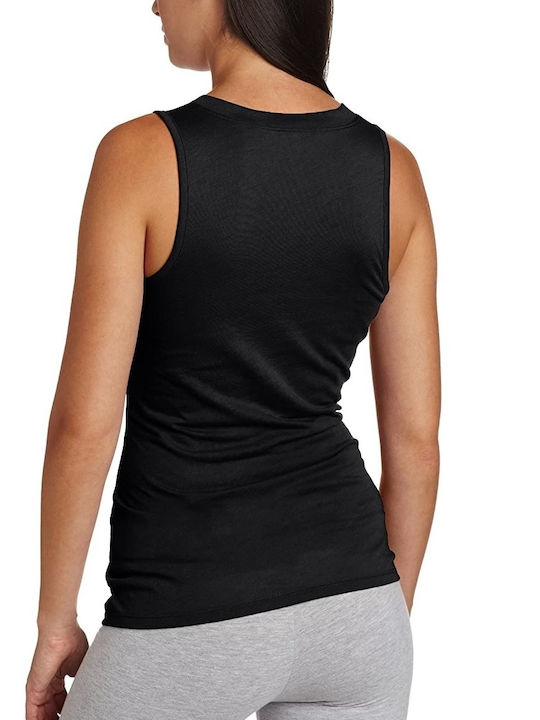 Reebok Sports Top Women's Athletic Blouse Sleeveless Black