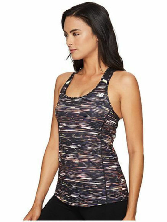Ice Printed Tank Γυναικεία Μπλούζα Αμάνικη Πολύχρωμη