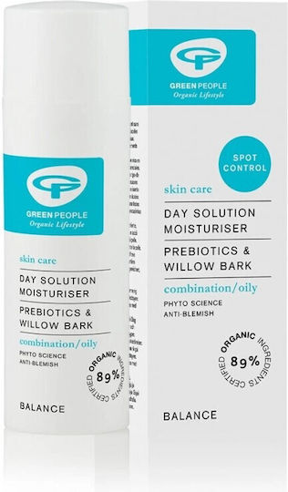 Green People Day Solution Moisturiser Creme Gesicht Tag mit Aloe Vera 50ml