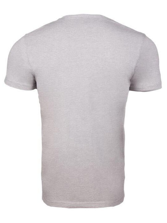 Lonsdale Stockton Grey Marl T-shirt Γκρι