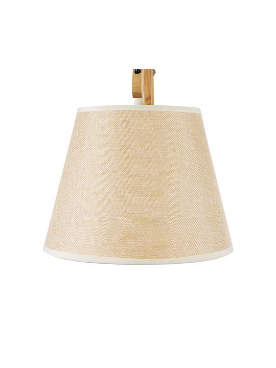 GloboStar Talisha Modern Lamp Wall with Socket E27 Beige 30x15cm