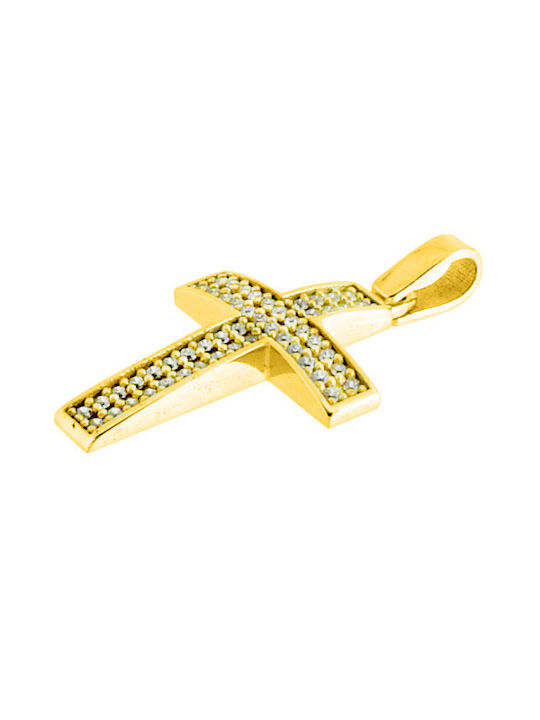 Gold Cross 14K with Chain