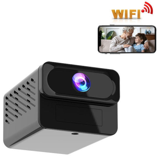 Fuvision Hidden Camera WiFi 1080p with Memory Card Slot and Motion Detector