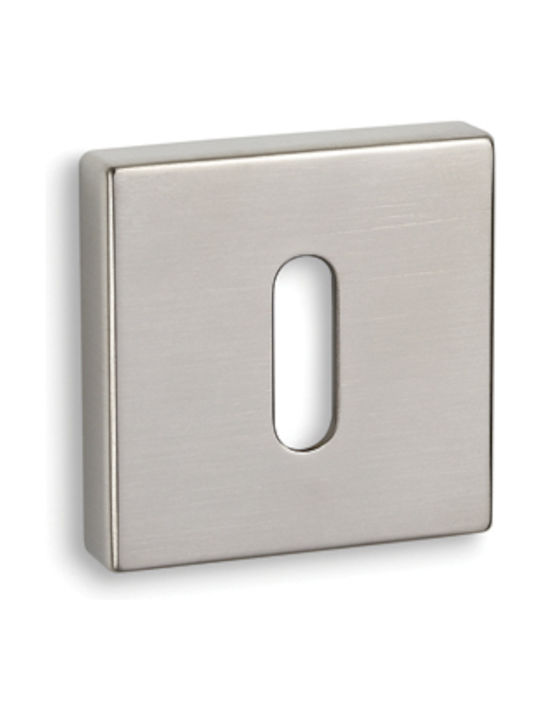 Viometale Lever Front Door with Rosette Right 06.900 Silver