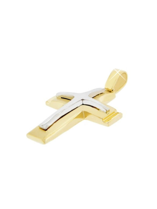 Xrisokosmima Men's Gold Cross 9K with Chain