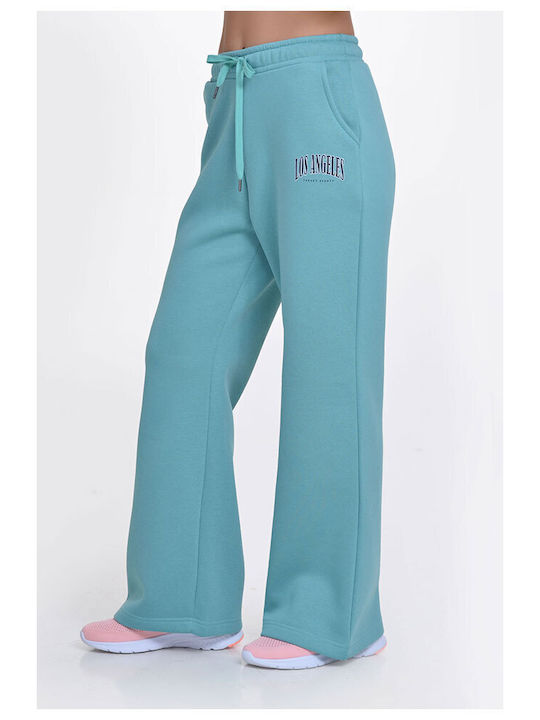 Target Pantaloni de trening pentru femei Albastru Fleece