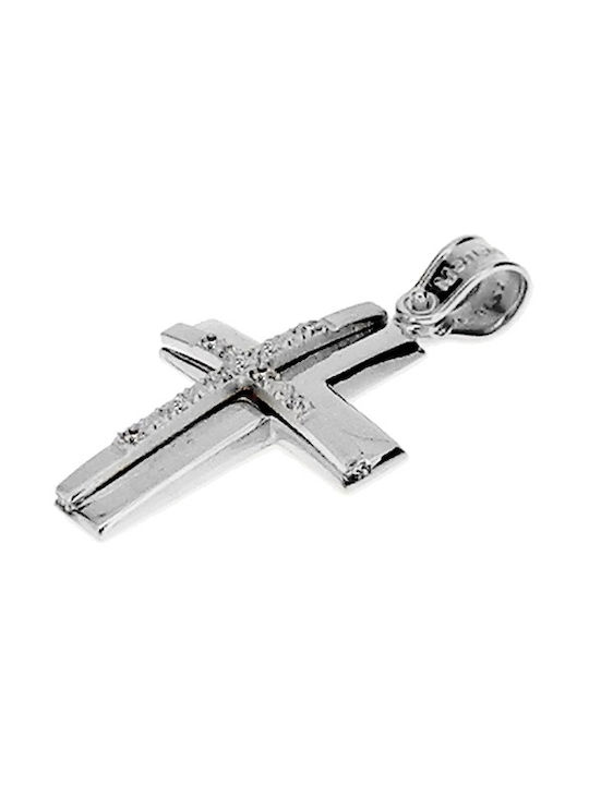 Xrisokosmima Women's White Gold Cross 14K