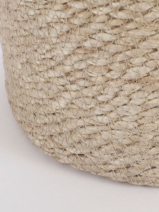 Edelman Übertopf Korbweide Beige 20x20x20εκ.