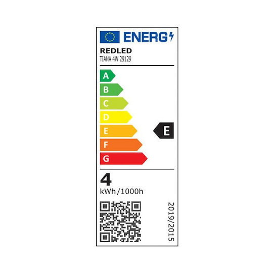 Redled Водоустойчиво Стенно Външно Осветително Тяло LED 4W