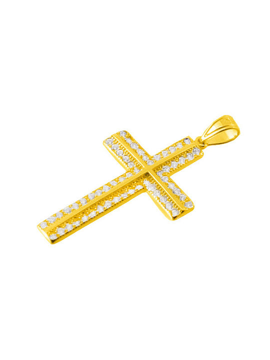 Femeiesc Aur Cruce 14K