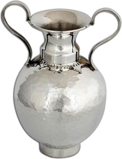 SilverBrand.gr Διακοσμητικό Βάζο Silber Silber 9x13cm 1Stück