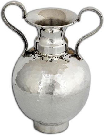 SilverBrand.gr Διακοσμητικό Βάζο Silber Silber 9x13cm 1Stück