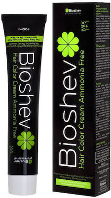 Bioshev Professional Hair Color Cream Ammonia Free Hair Dye no Ammonia 100ml