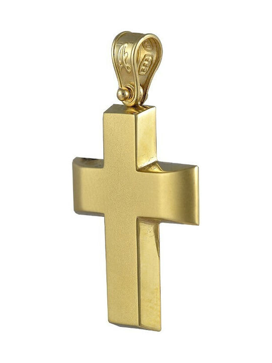 Men's Gold Cross 14K