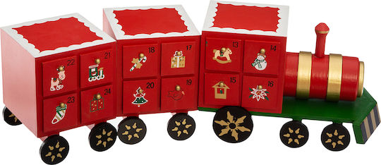 Christmas Figure Train Red Height 44.5cm